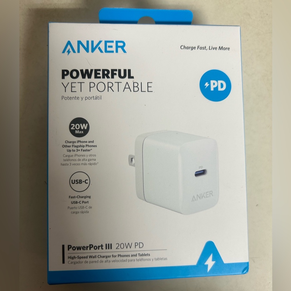 Anker PowerPortIII-  charging port NEW